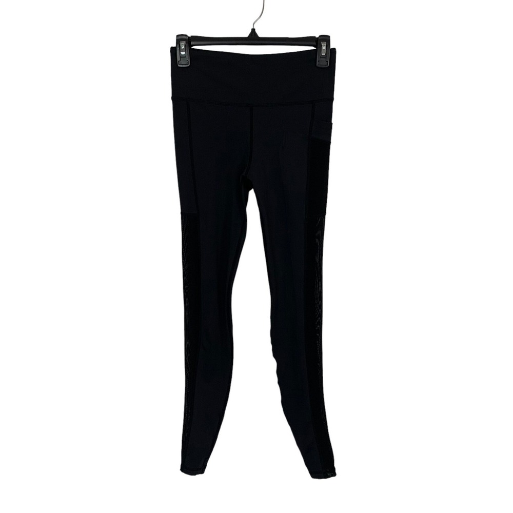 Black Lace Leggings Small Stretch Gothic Romantic Night Out